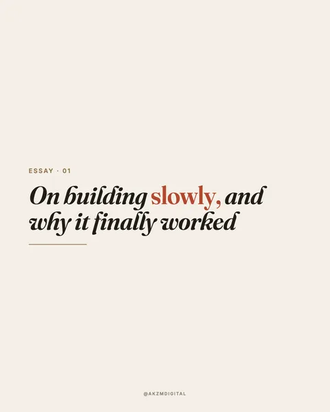 Vellum Instagram carousel style example